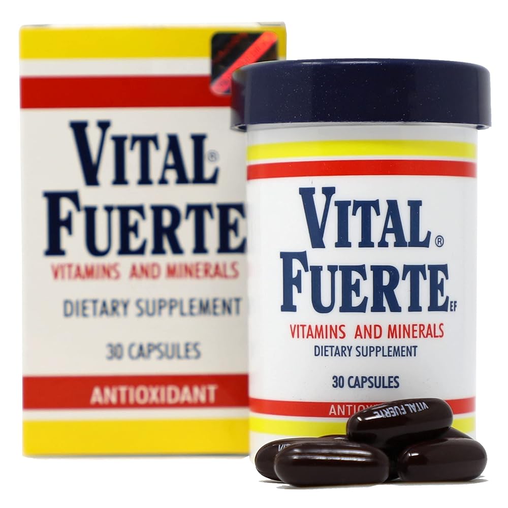 Sanar Vital Fuerte Vitamins and Minerals Supplement - 30 Capsules - image 2
