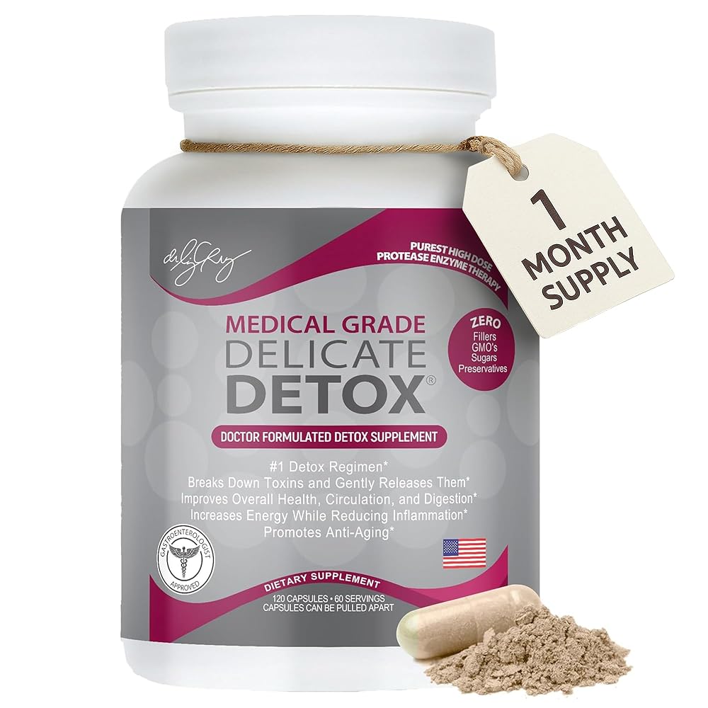 Dr. Liz Cruz Delicate Detox - Enzymes Supplement