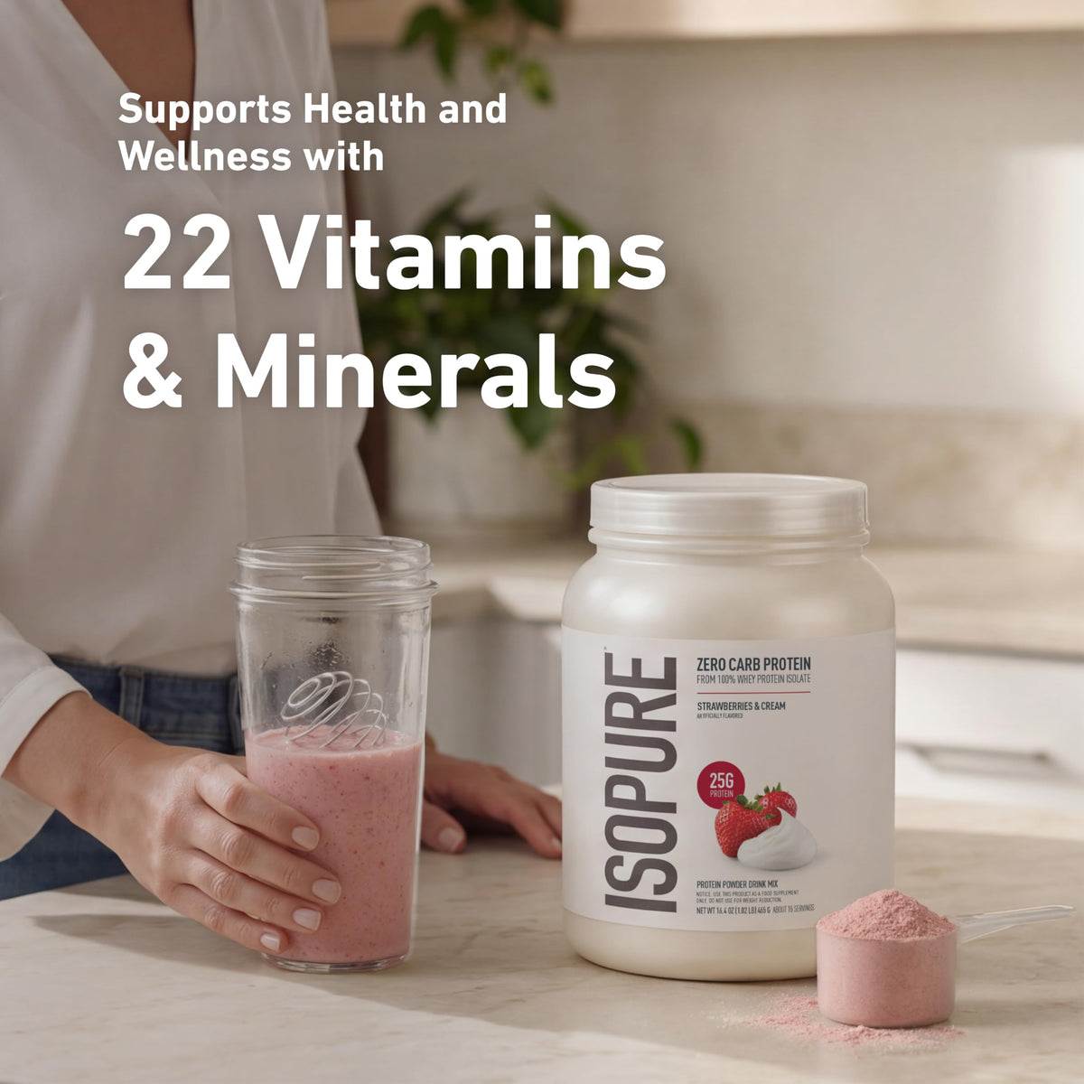 Isopure Zero Carb Low Carb Whey Isolate Protein Powder