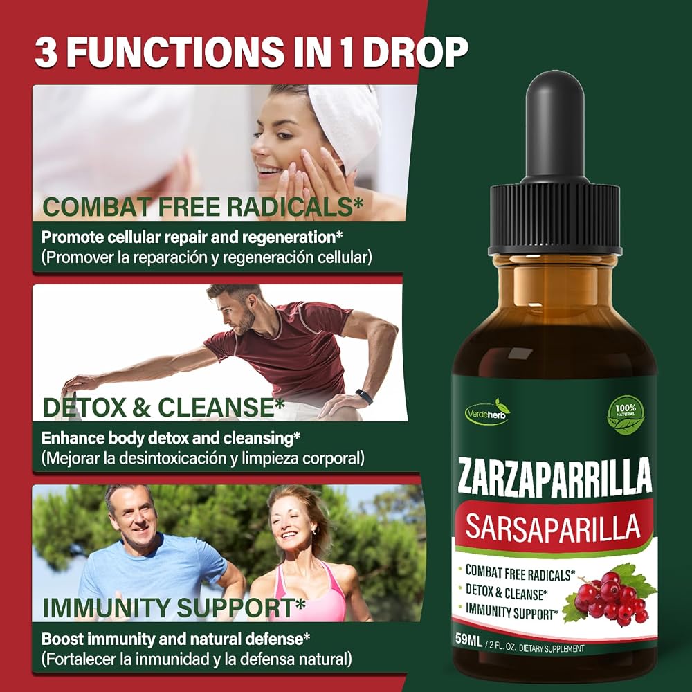 Verdeherb Sarsaparilla Extract Drops