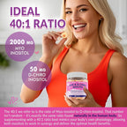 NEVISS Sugar Free Inositol Gummies - Myo-Inositol & D-Chiro Inositol