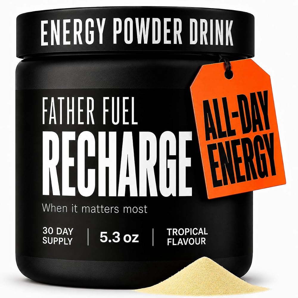 Father Fuel Energy Drink Powder Mix for Men - 30 Servings