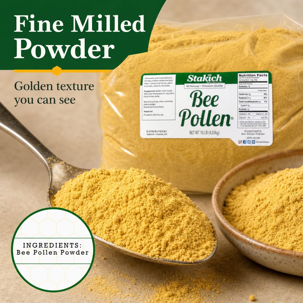 Stakich Bee Pollen Powder