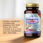 Solgar Kangavites Multivitamin and Mineral Chewable Tablets - 120 Count - image 5