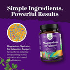 Natures Craft High Absorption Magnesium Glycinate Capsules - 500mg