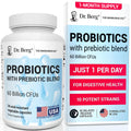 Dr. Berg Probiotic Supplement 60 Billion CFUs - 30 Capsules