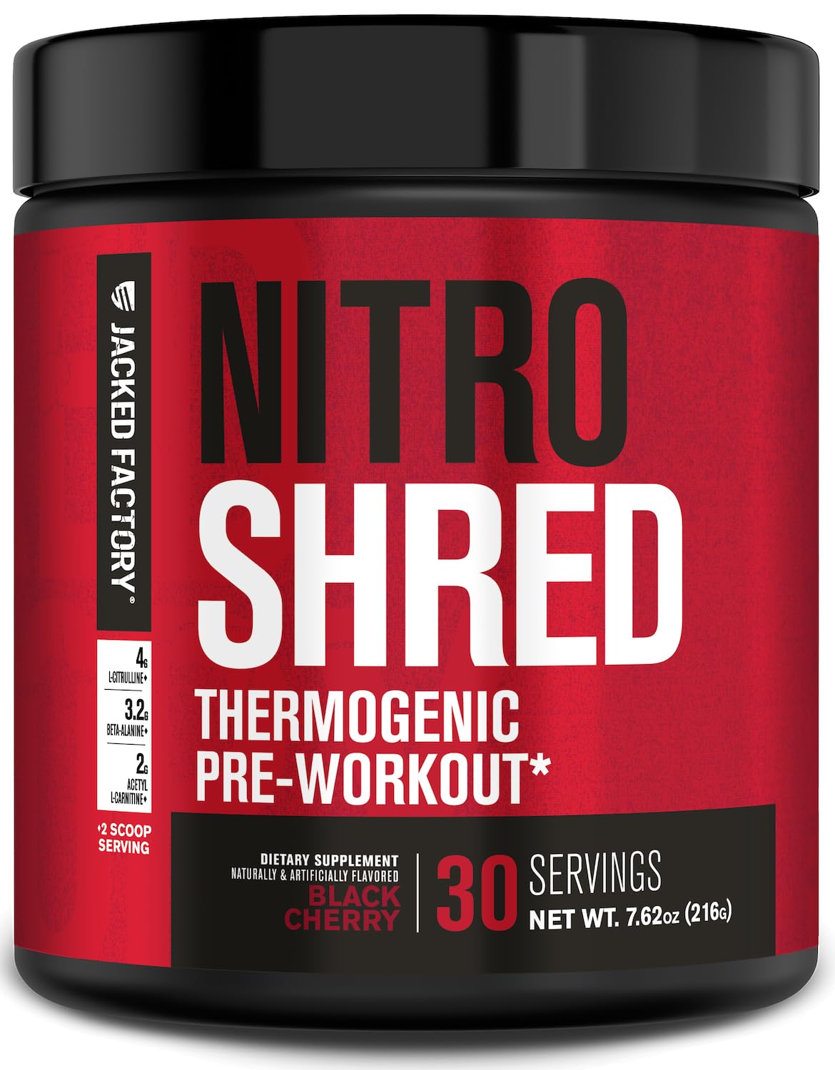 Jacked Factory Shred Thermogenic Pre-Workout
