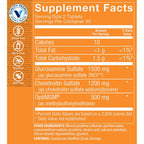 The Vitamin Shoppe Triple Strength Glucosamine Chondroitin MSM - 60 Tablets - image 2