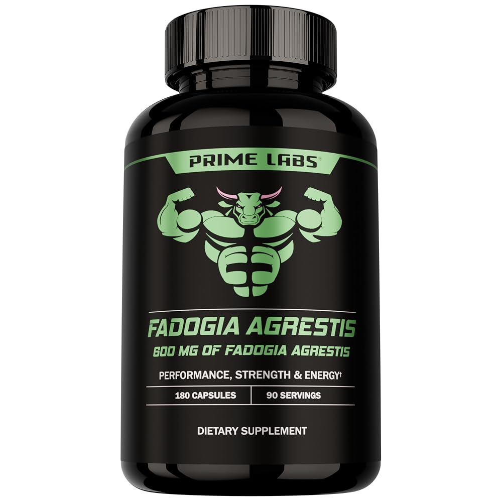Prime Labs Fadogia Agrestis for Men 600 mg - 180 Capsules