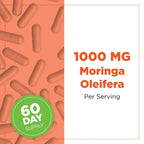 Plantvital Organic Moringa Capsules for Breastfeeding - 120 Capsules - image 2