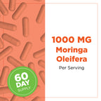 Plantvital Organic Moringa Capsules for Breastfeeding - 120 Capsules - image 2