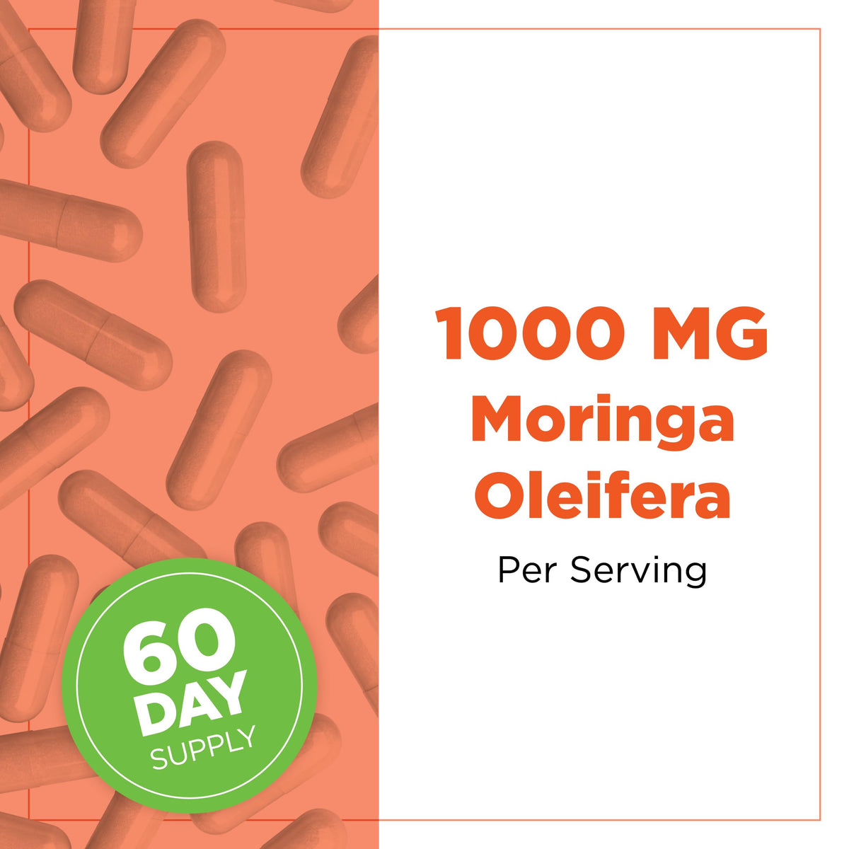 Plantvital Organic Moringa Capsules for Breastfeeding - 120 Capsules - image 2