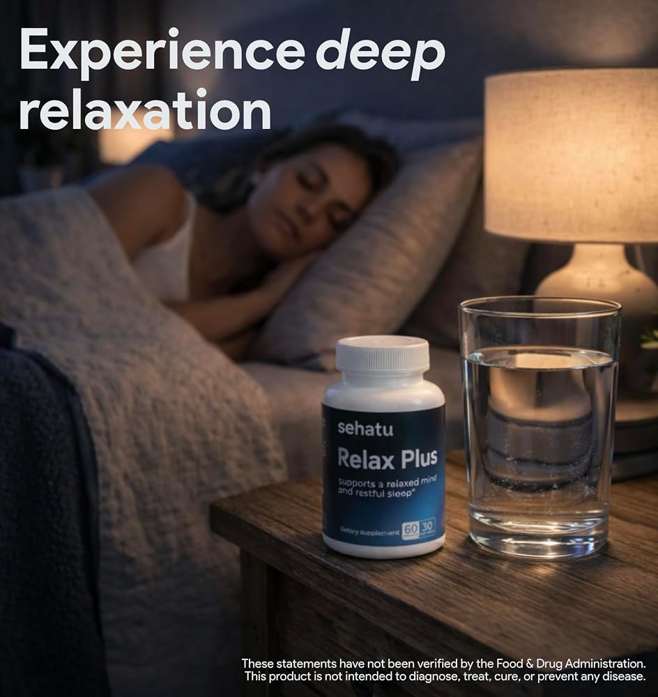 SEHATU Relax Plus Stress Relief Supplement - 60 Capsules - image 5