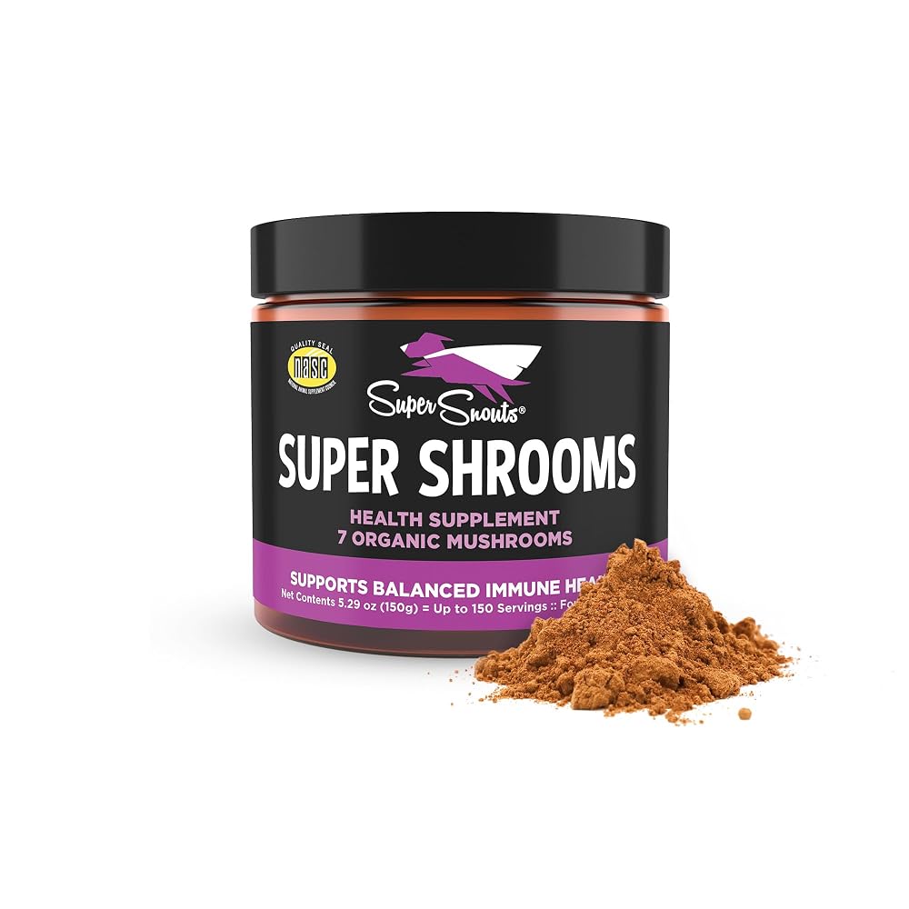 Super Snouts Super Shrooms Mushroom Immune Support Supplement - image 2