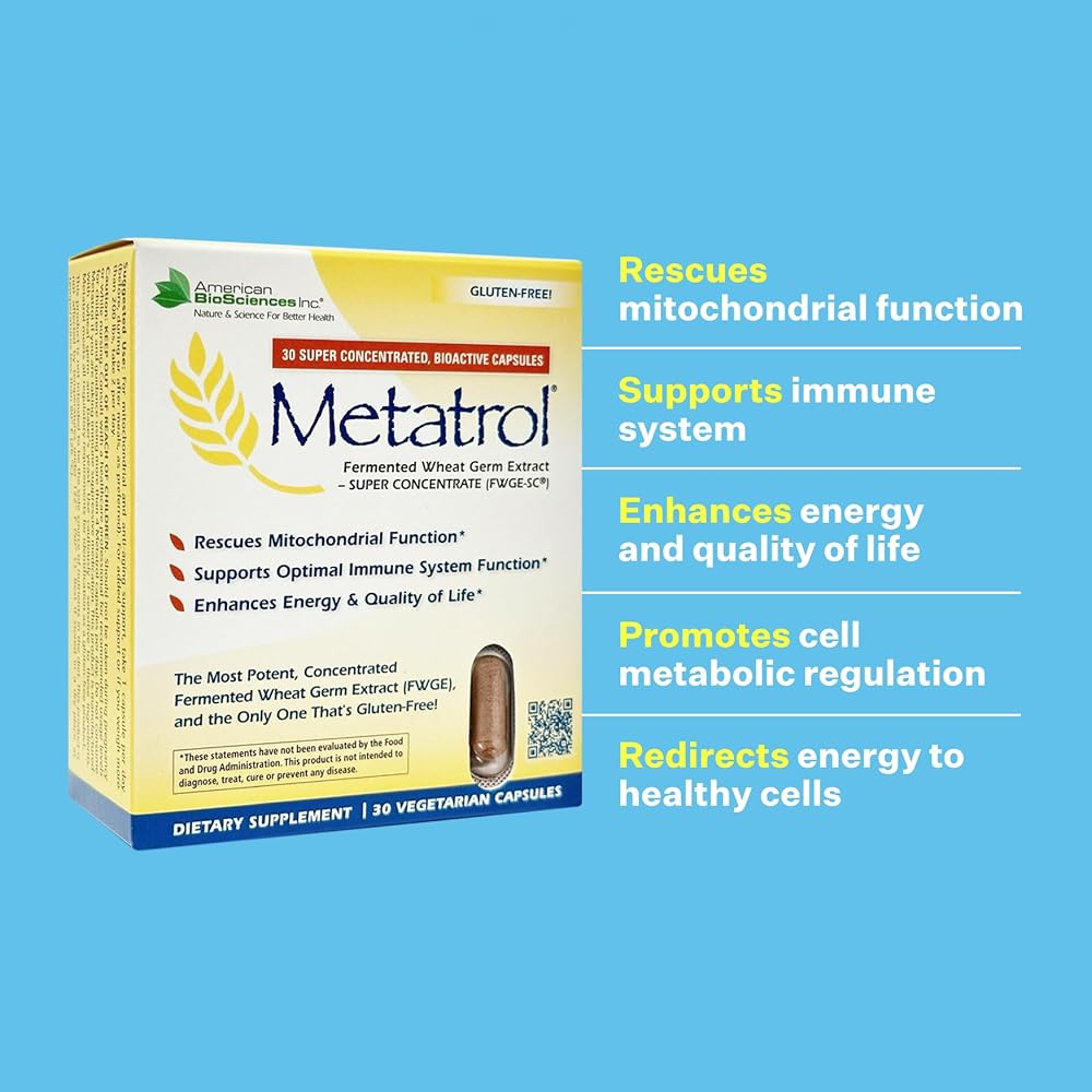 American BioSciences Metatrol Fermented Wheat Germ Extract - image 5