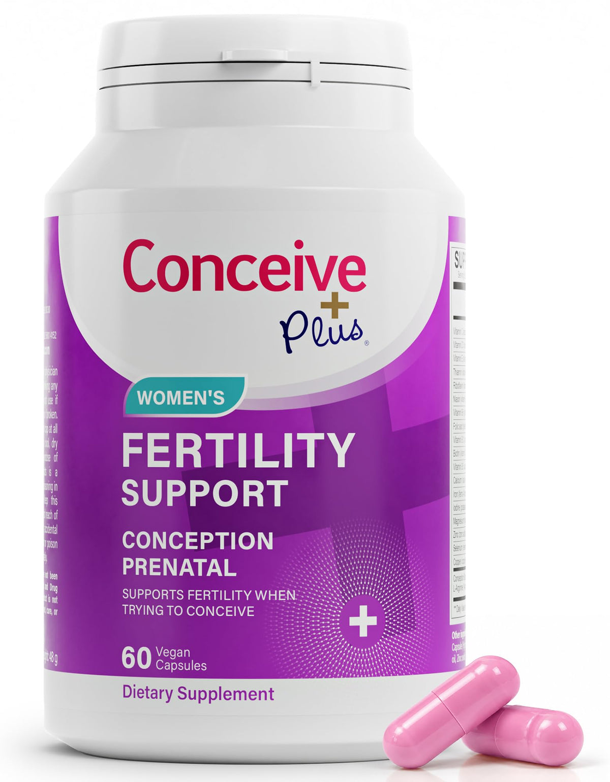 CONCEIVE PLUS Women's Fertility Support - 60 Capsules