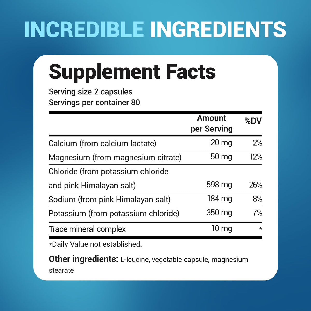 Dr. Berg Electrolyte Capsules for Energy & Hydration - 160 Capsules - image 7