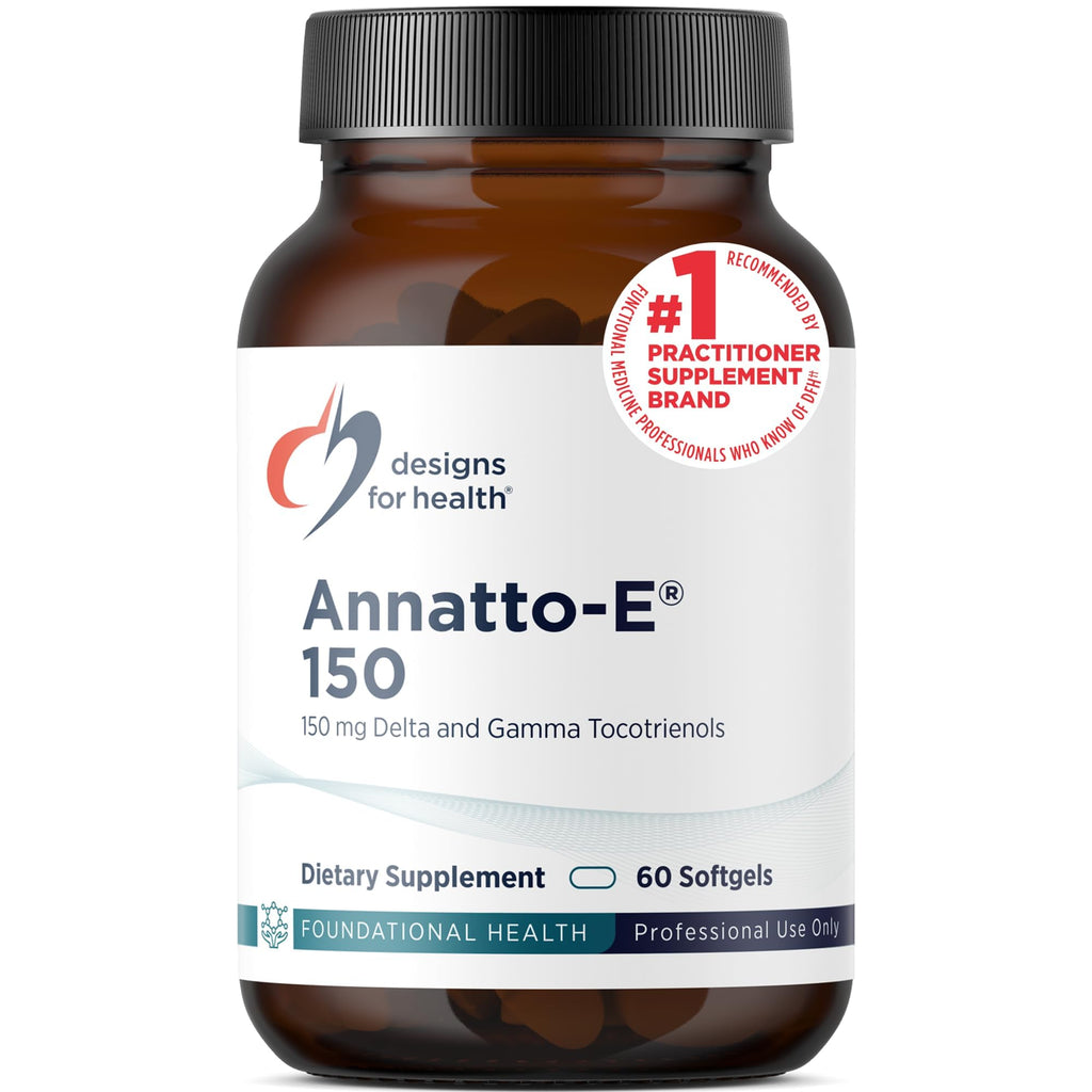 Designs for Health Annatto-E 150mg Tocotrienols Vitamin E - 60 Softgels