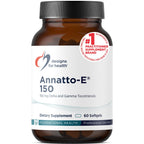 Designs for Health Annatto-E 150mg Tocotrienols Vitamin E - 60 Softgels