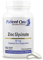Patient One Zinc Bisglycinate 30 mg Chelated - 90 Capsules