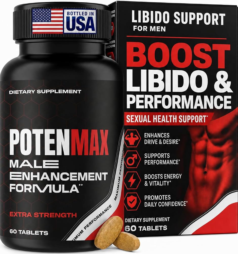 Enyvia Libido Support for Men Testosterone Supplement - 60 Tablets