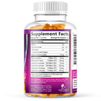 Nature's Nutrition Probiotics for Digestive Health Gummies - 6 Unique