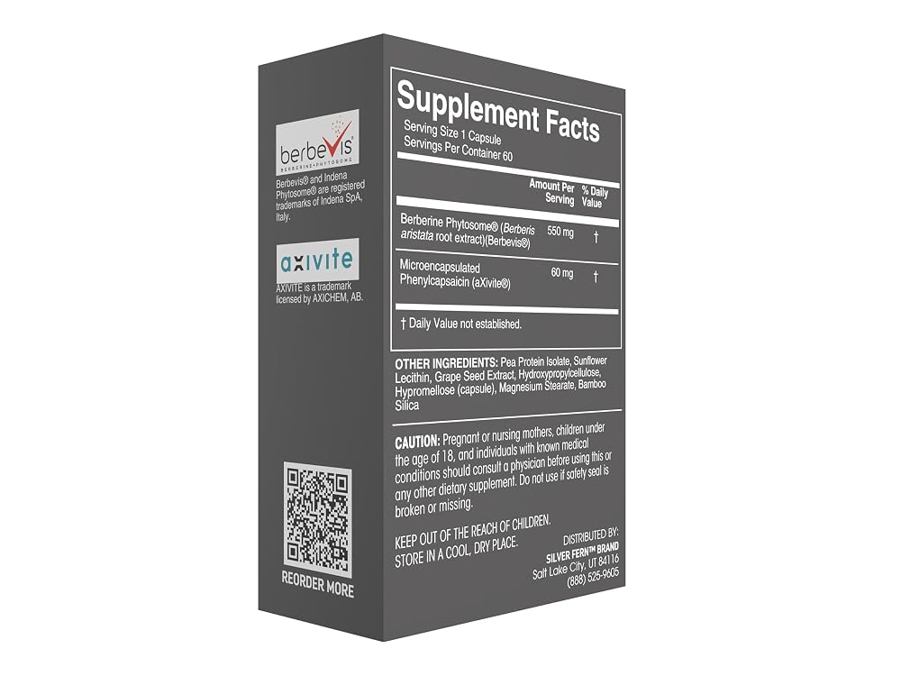 Silver Fern Metabolism Supplement - 60 Capsules - image 2