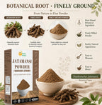 Herbs Botanica Jatamansi Root Powder for Hair Growth - 150g - image 4