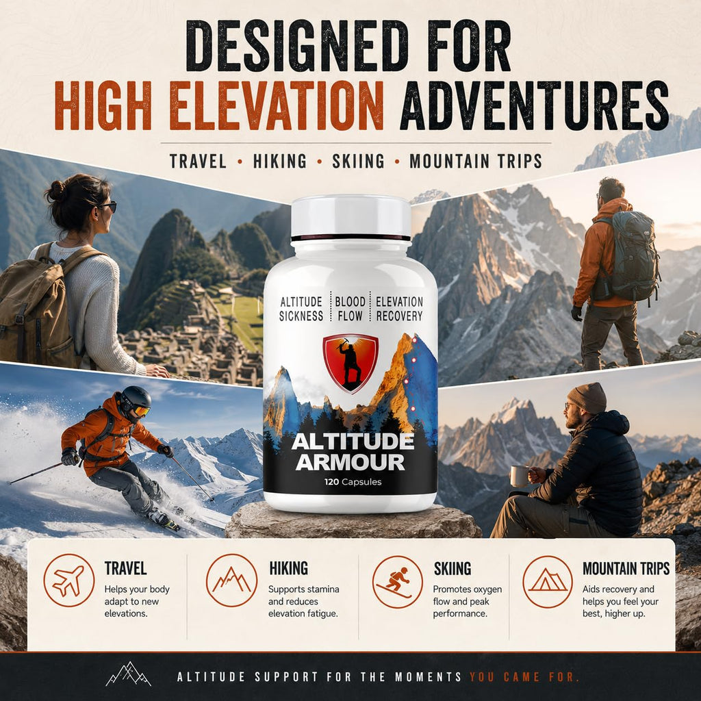 Flight Armour Altitude Armour Altitude Acclimation Support - 120 Capsules - image 2