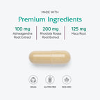 Vitanica Adrenal Assist Adrenal Support - 90 Capsules - image 4