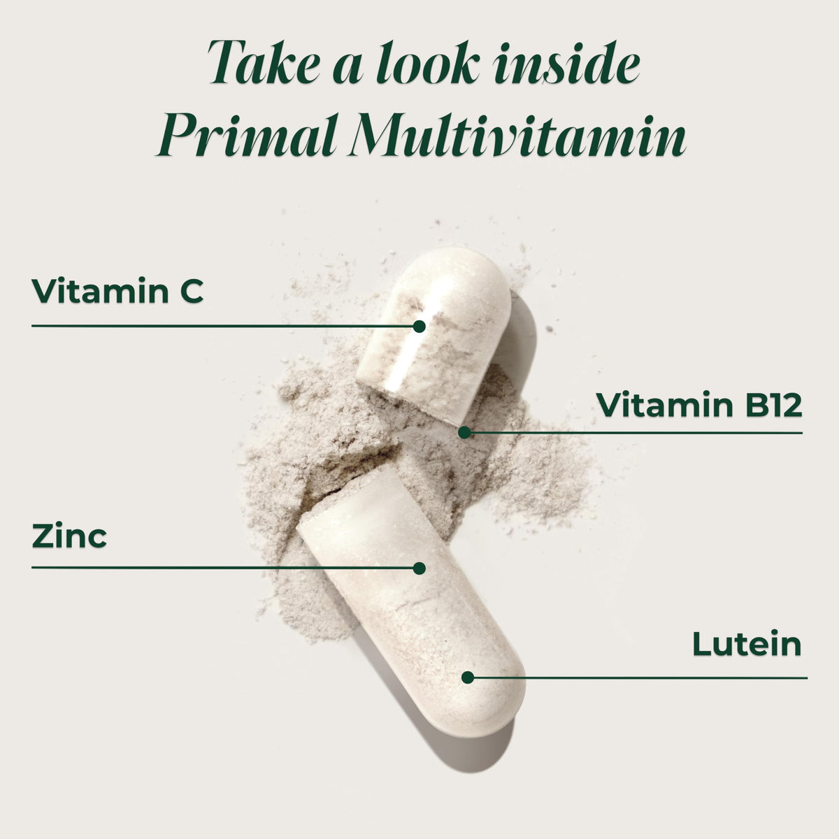 Primal Harvest Multivitamin - 30 Capsules - image 3