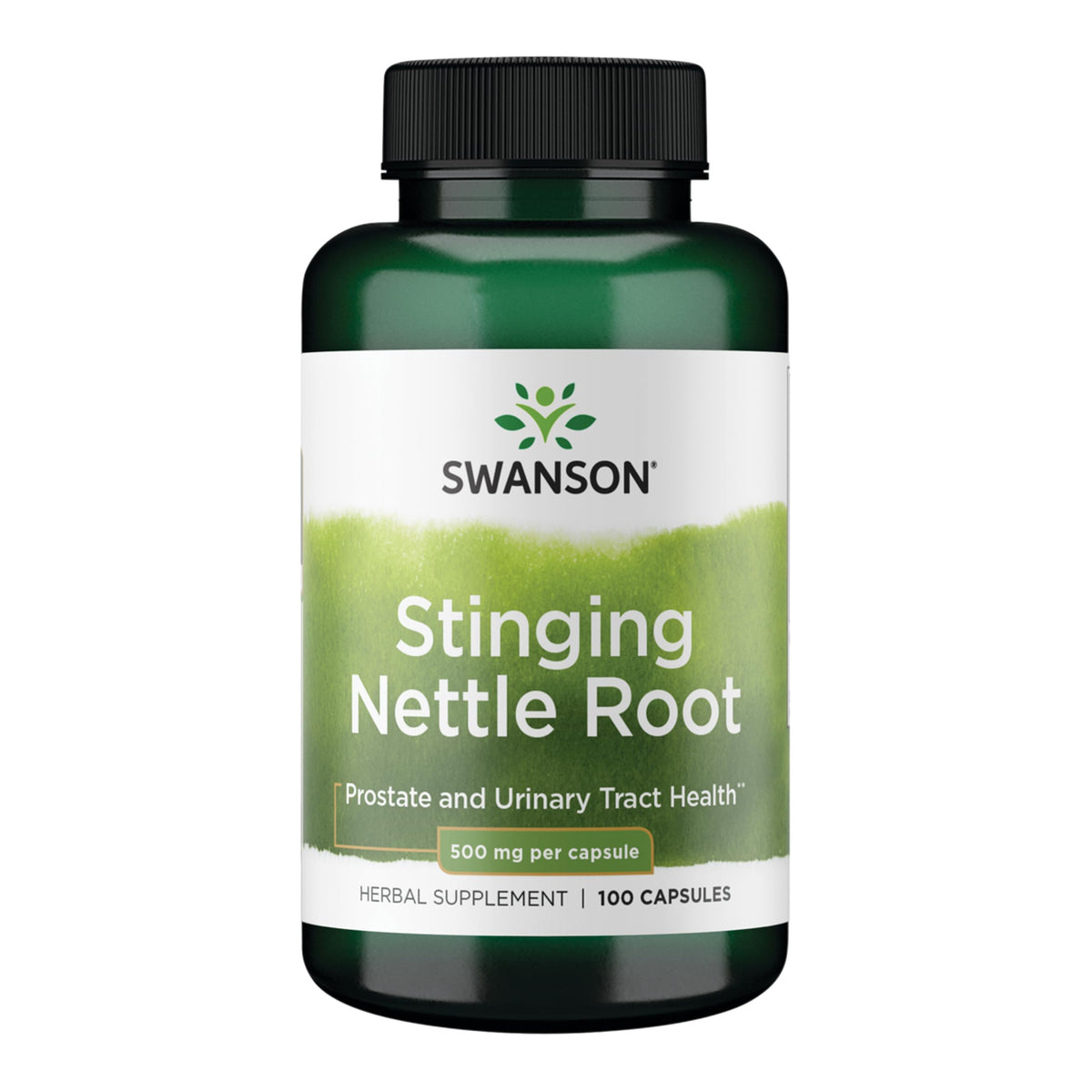 Swanson Stinging Nettle Root 500 mg - 100 Capsules