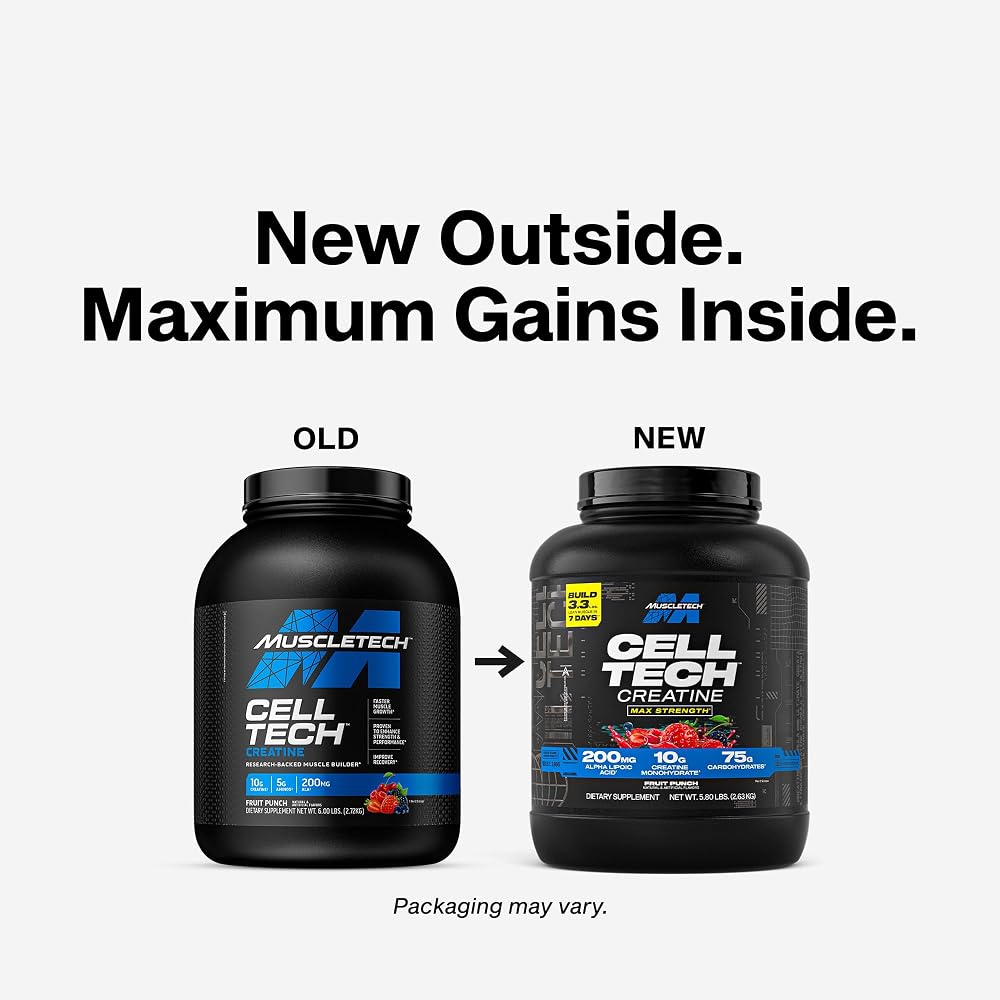 MuscleTech Creatine Monohydrate Powder - Cell-Tech Creatine Powder - image 3