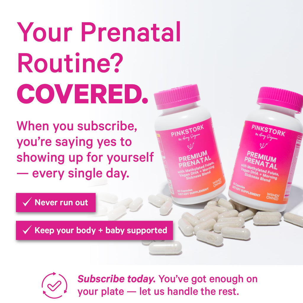 Pink Stork Premium Prenatal Vitamins - 60 Capsules - image 4