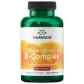 Swanson Super Stress B-Complex with Vitamin C - 100 Capsules