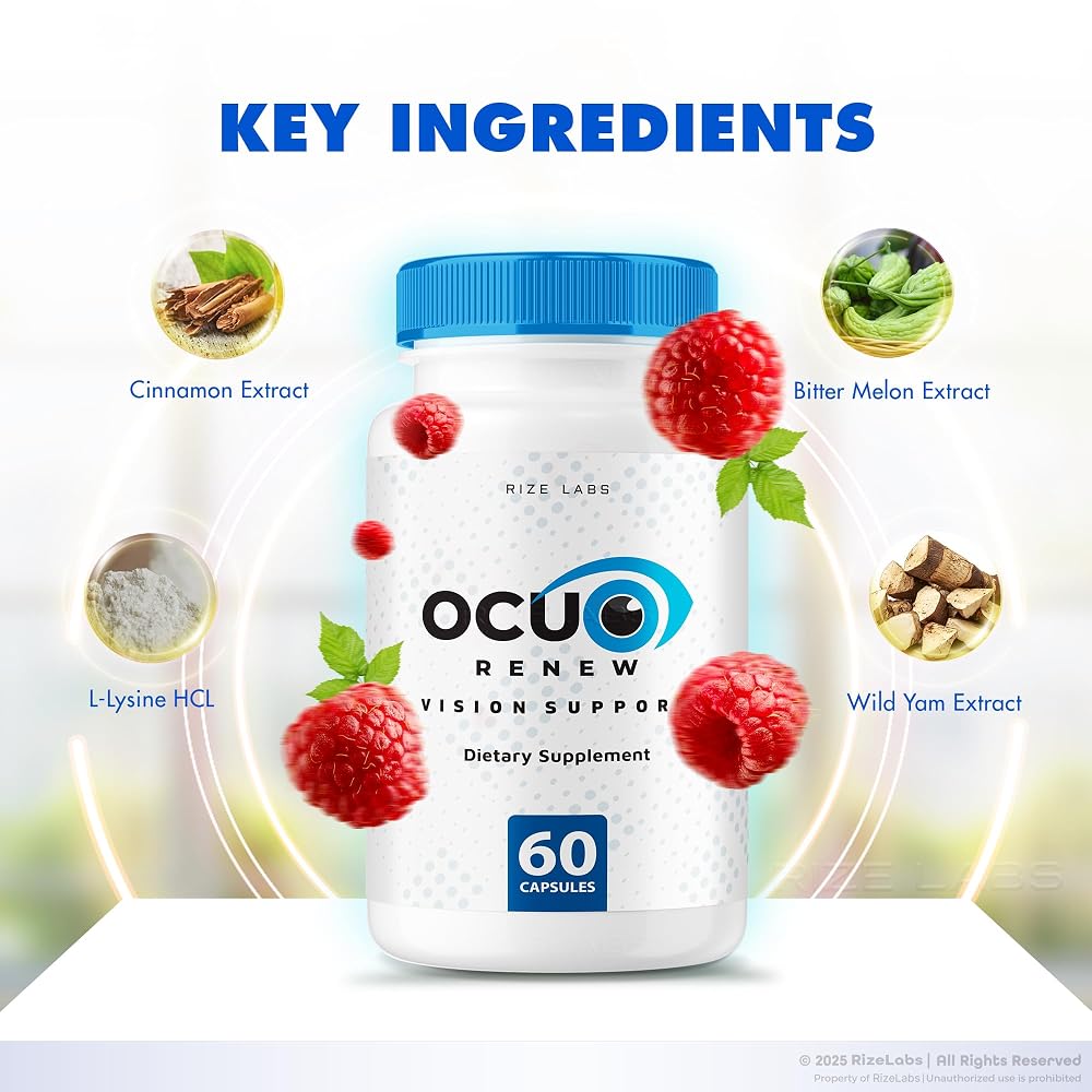 rize labs Ocurenew Vision Support Supplement - 300 Capsules - image 5