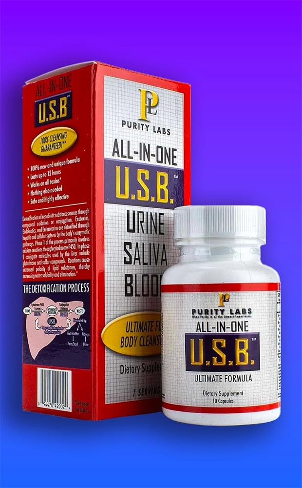 U.S.B. Purity Labs All-in-One USB Ultimate Formula Detoxification