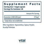 Vital Nutrients Bromelain 2,400 GDU Vegan - 60 Capsules - image 2