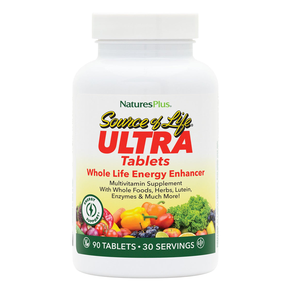 Nature's Plus Ultra Source of Life Multivitamin - 90 Tablets