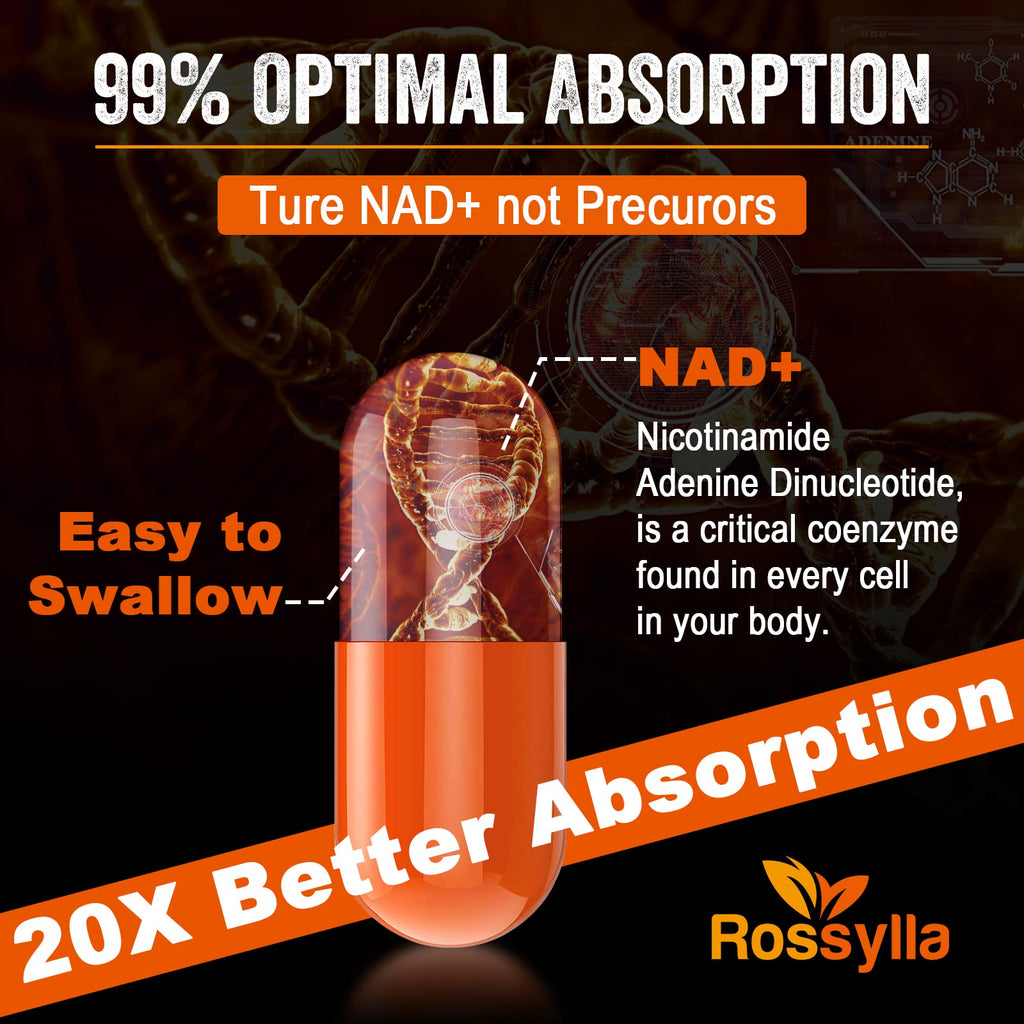 Rhameph Rossylla Liposomal NAD+ 1300 MG - 60 Capsules - image 4