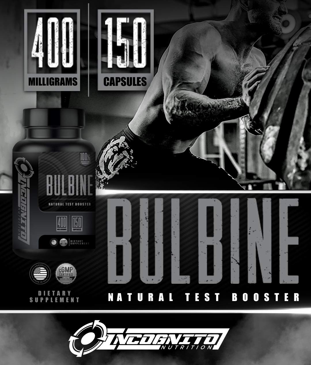 Incognito Nutrition Bulbine Natalensis 400 mg - 150 Capsules - image 2
