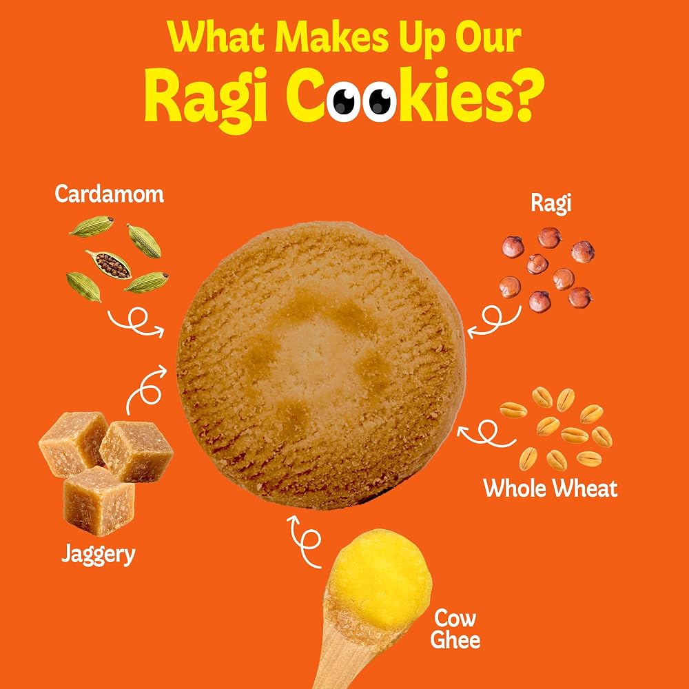 BE'BE' BURP BebeBurp Ragi Cookies