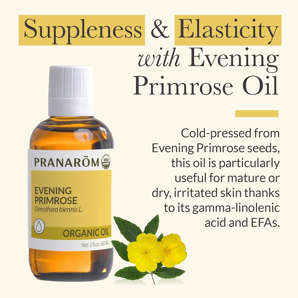 Pranarom Evening Primrose Virgin Plant Oil - 2 Fl Oz - image 2