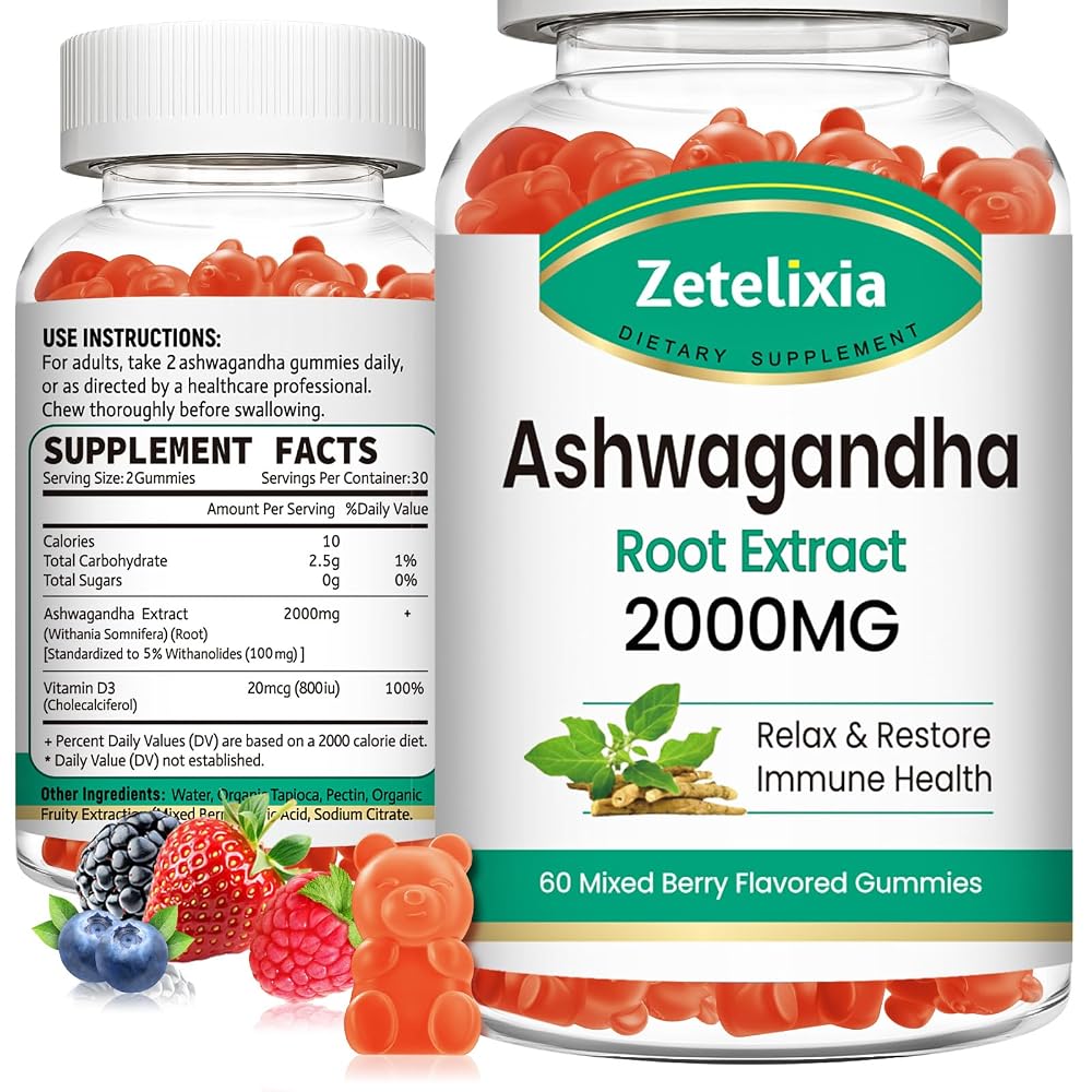 Zetelixia Ashwagandha Gummies