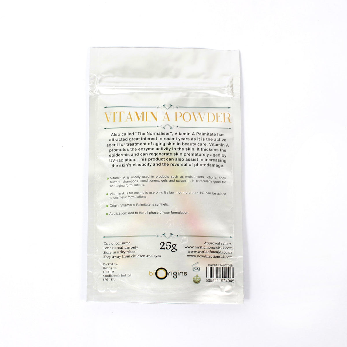 Mystic Moments Vitamin A Acetate Retinol 50g - 2x25g - image 3