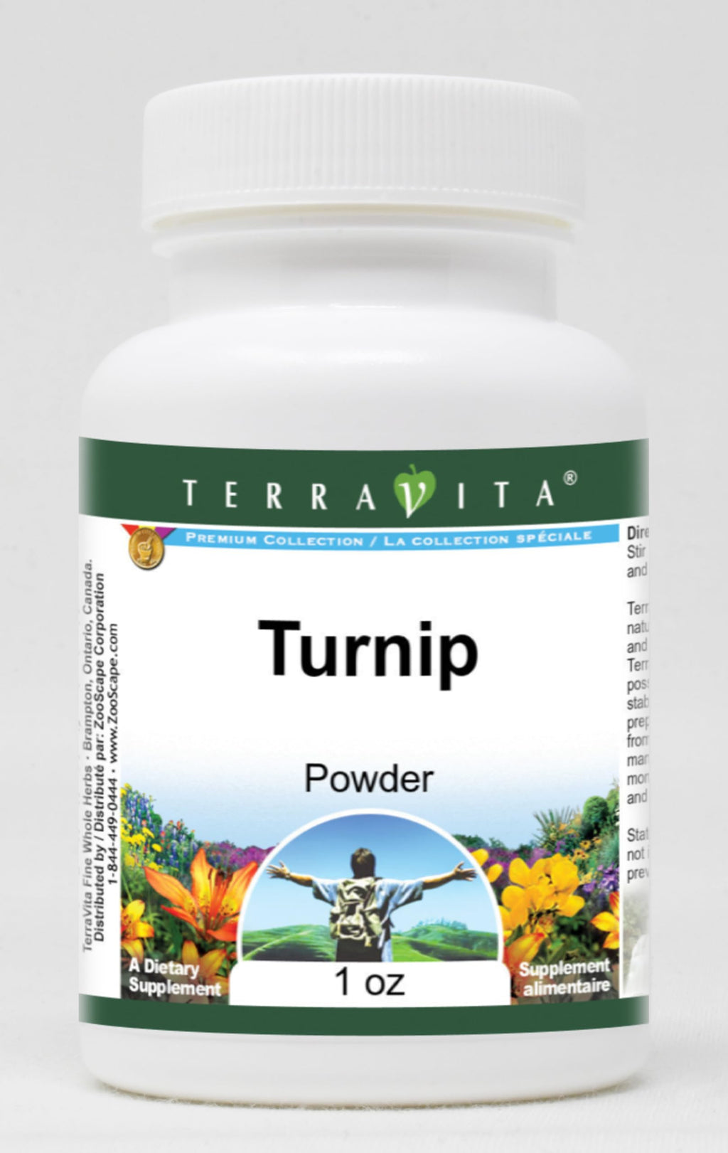 Terravita Turnip Powder - 3 Pack (1 oz each)