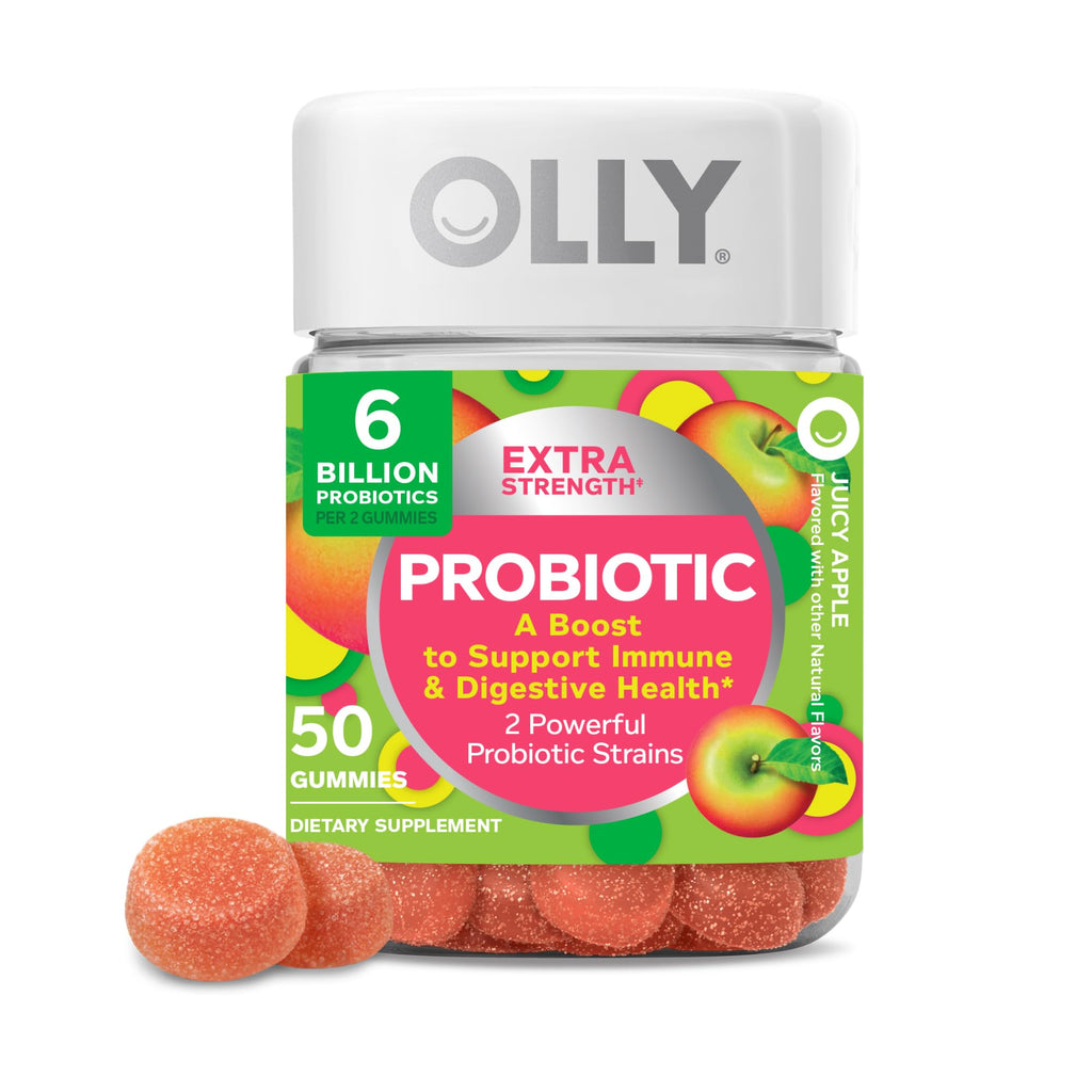 OLLY Extra Strength Probiotic Chewable Gummy - 50 Count