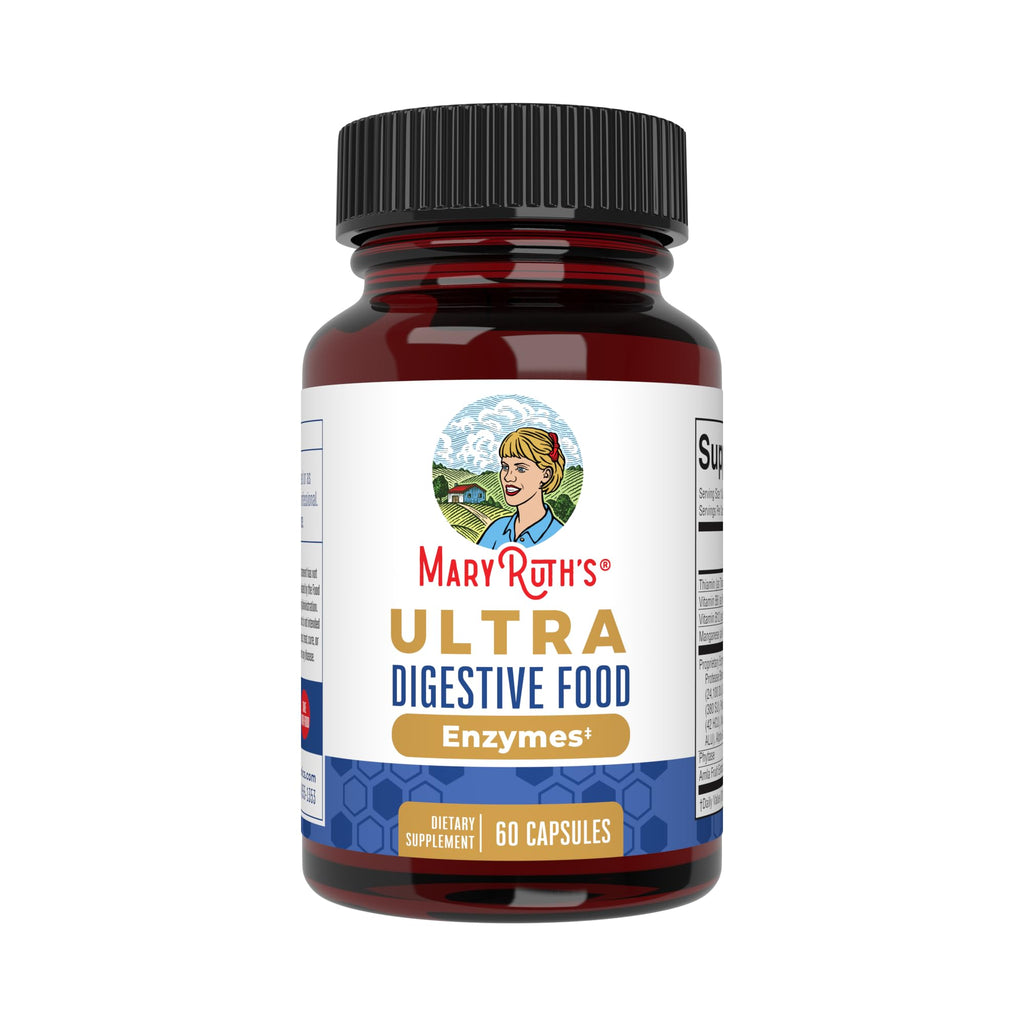 MARYRUTH'S Ultra Digestive Enzymes Supplement - 60 Capsules