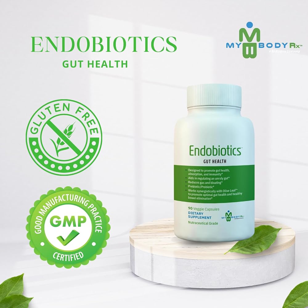 MYBODYRX Endobiotics Gut Support Supplement - 180 Capsules - image 5