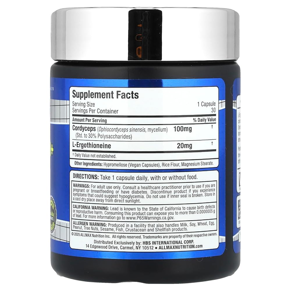 ALLMAX EGT20+ Recovery Capsules - 30 Count - image 2